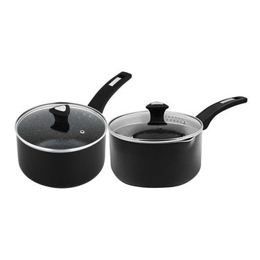 2 Piece Aluminium Saucepan Set